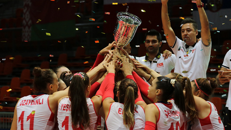 U19 Genç Kız Voleybol Milli Takımımız, Avrupa Şampiyonu - Resim: 3