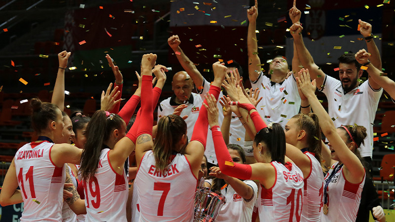 U19 Genç Kız Voleybol Milli Takımımız, Avrupa Şampiyonu - Resim: 4