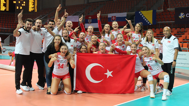 U19 Genç Kız Voleybol Milli Takımımız, Avrupa Şampiyonu - Resim: 1