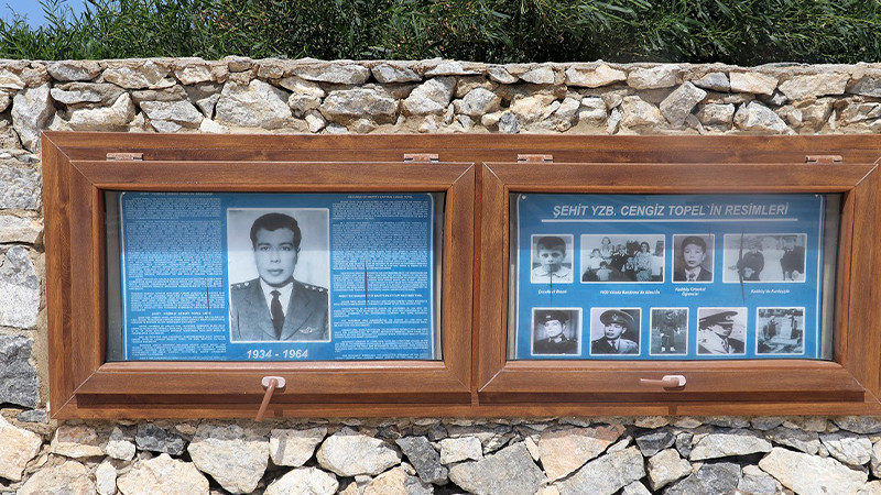 Şehit Pilot Yüzbaşı Cengiz Topel'in hatıraları KKTC'deki anıtında yaşatılıyor - Resim: 2