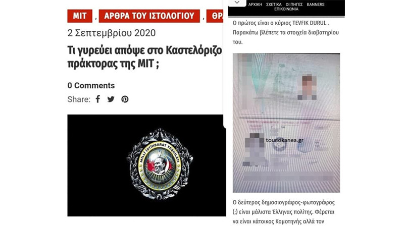 Yunan sitesi, Meis Adası'na giden Türk gazeteciyi tehdit etti - Resim: 1