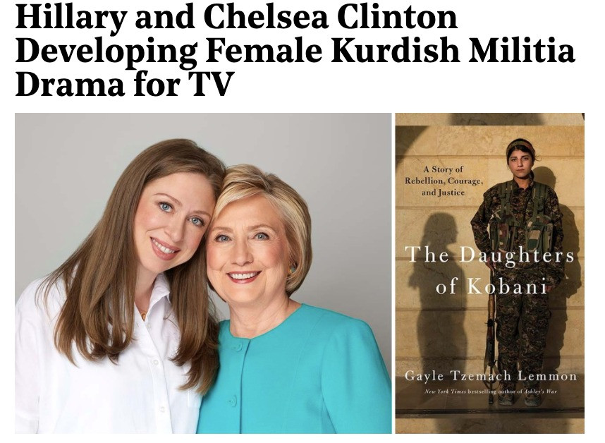 Hillary Clinton ve kızı, YPG/PKK dizisi çekecek - Resim: 1