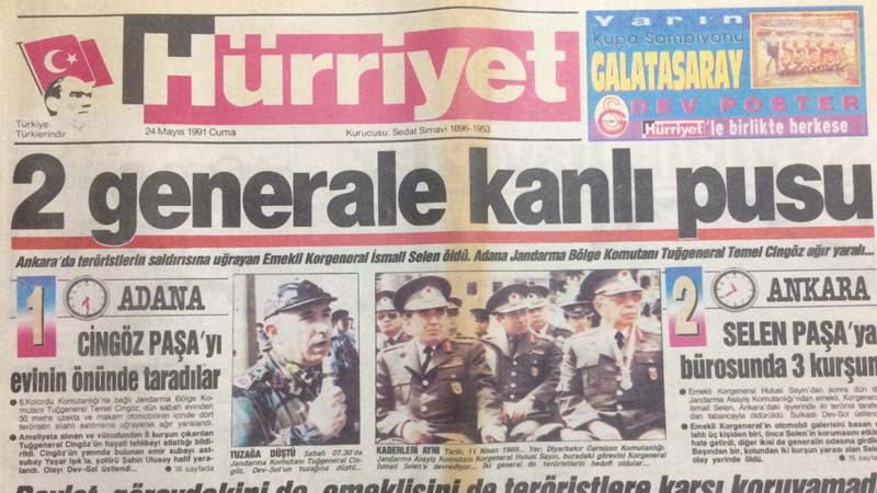 Arka arkaya gelen saldırılar: 1 Amiral, 6 General, 1 Albay - Resim: 1