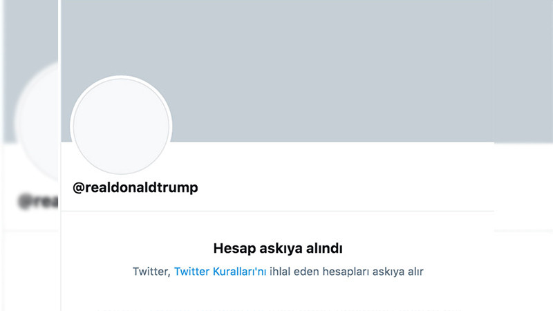 Twitter Trump'ın hesabını kalıcı olarak askıya aldı - Resim: 1