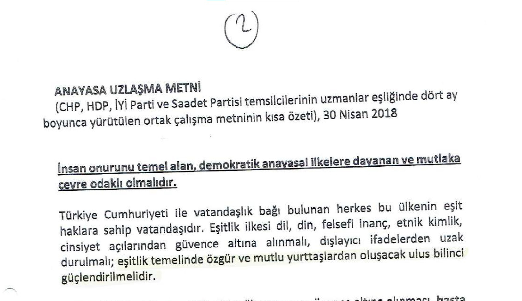 CHP'nin anayasasında ilk 4 madde değiştirildi - Resim: 2