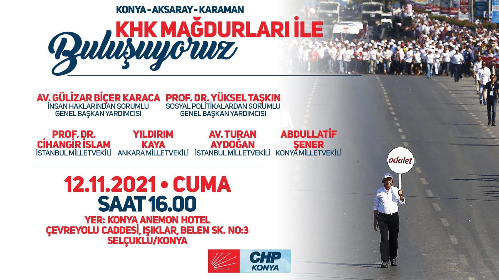 CHP, KHK buluşması için salon bulamadı - Resim: 2