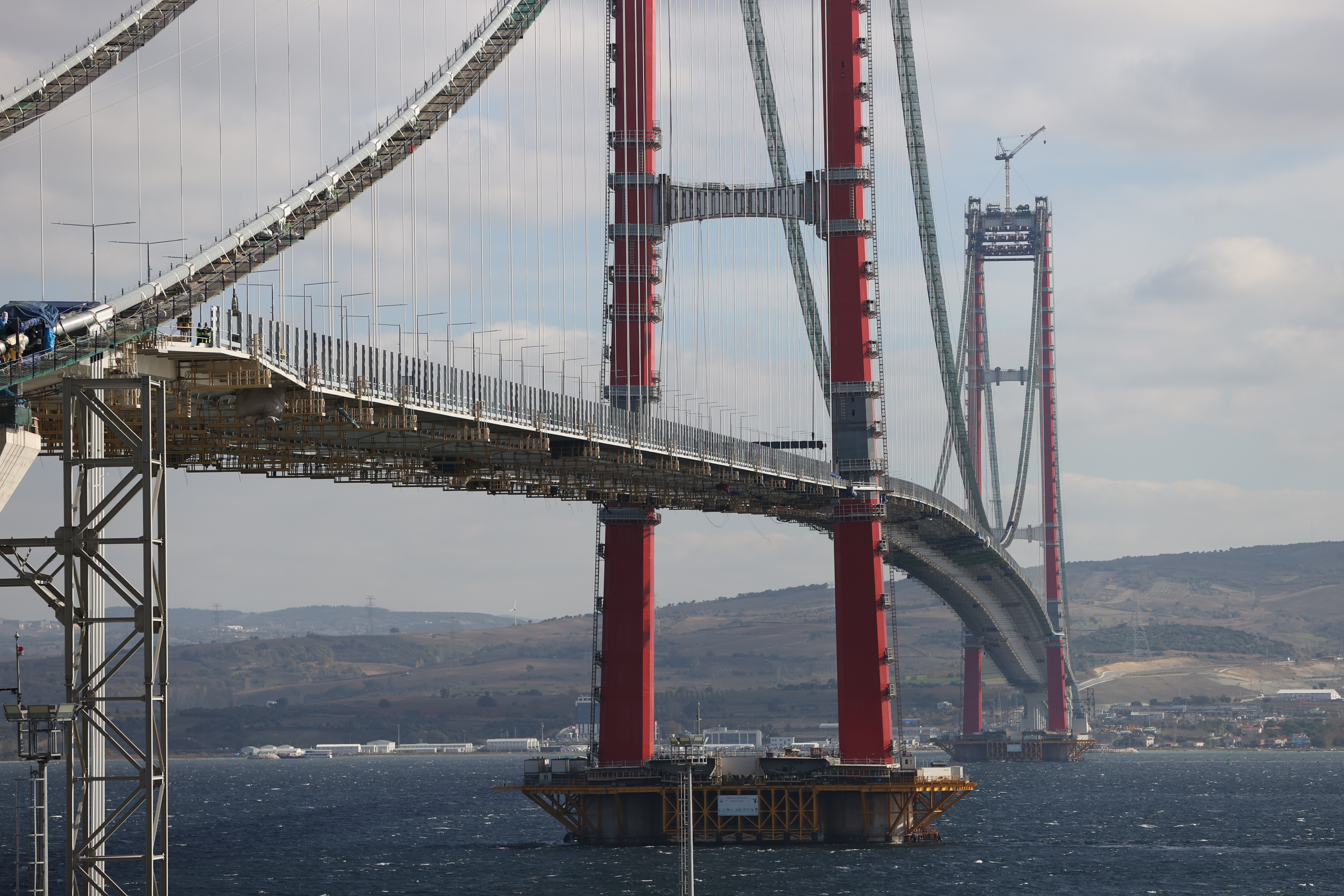 1915 Çanakkale Köprüsü'nde son düzlüğe girildi - Resim: 1