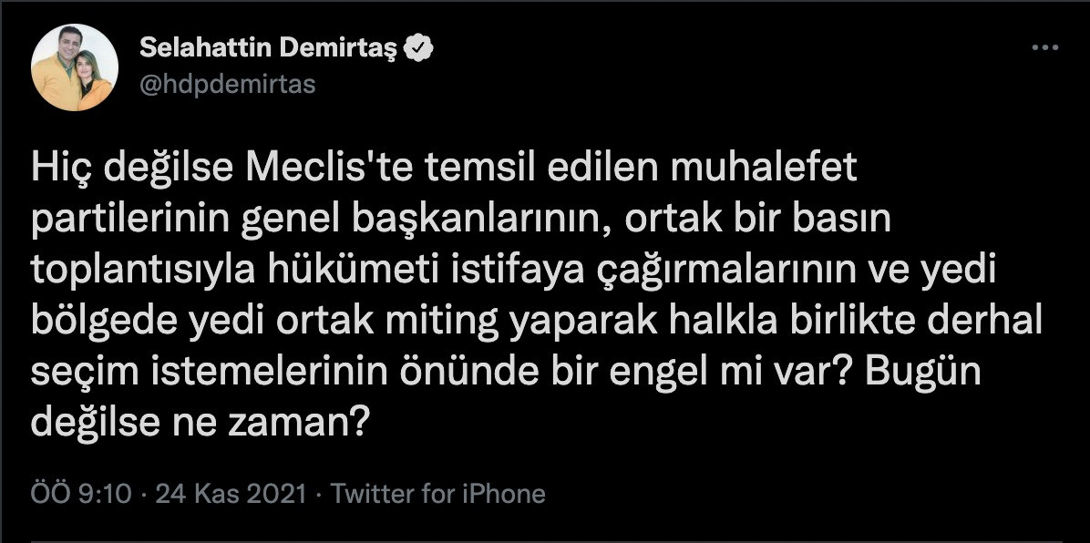 Demirtaş istedi Kılıçdaroğlu yaptı - Resim: 1