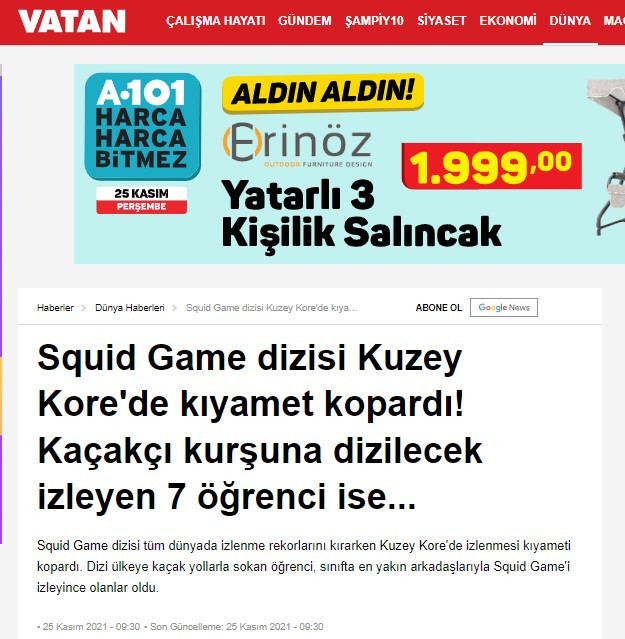 Medyanın KDHC yalanları bitmiyor: Bu sefer de Squid Game izletti diye idam edildi yalanını söylediler - Resim: 3