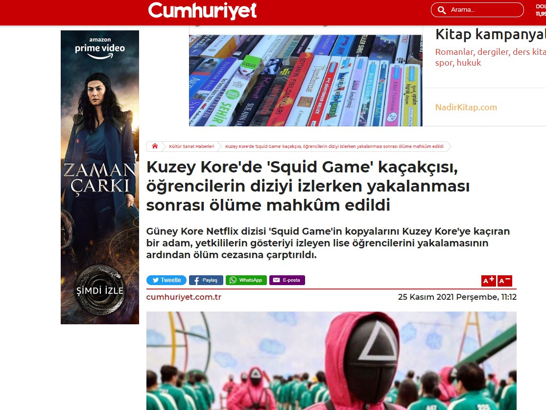 Medyanın KDHC yalanları bitmiyor: Bu sefer de Squid Game izletti diye idam edildi yalanını söylediler - Resim: 1