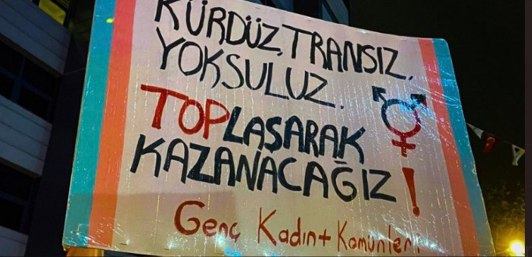 Dertleri kadına şiddet değil: İstanbul'da çürüme yürüyüşü - Resim: 1