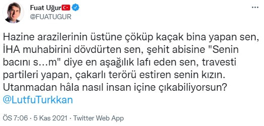 Şehit yakınına küfreden İyi Partili Lütfü Türkkan'a tepkiler çığ gibi - Resim: 5