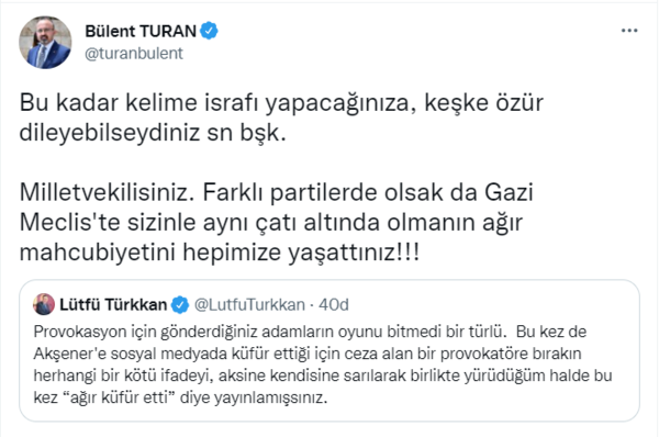 Şehit yakınına küfreden İyi Partili Lütfü Türkkan'a tepkiler çığ gibi - Resim: 1