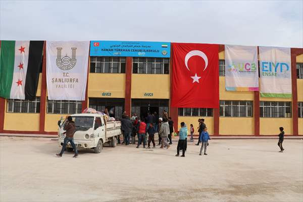 Barış Pınarı Harekatı bölgesinde bir okul daha onarılarak eğitime açıldı - Resim: 2