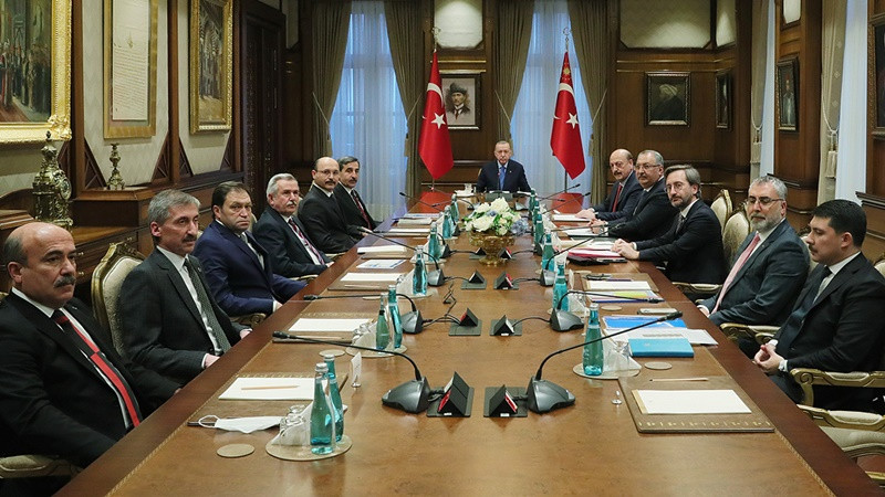 Cumhurbaşkanı Erdoğan, memur temsilcilerini kabul etti - Resim: 1