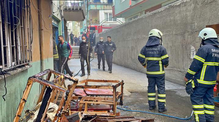 Evde yalnız bırakılan bebek yangından son anda kurtarıldı - Resim: 2