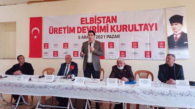 Elbistan'da Üretim Devrimi Kurutayı 'En büyük dördüncü ovaya su istiyoruz' - Resim: 1