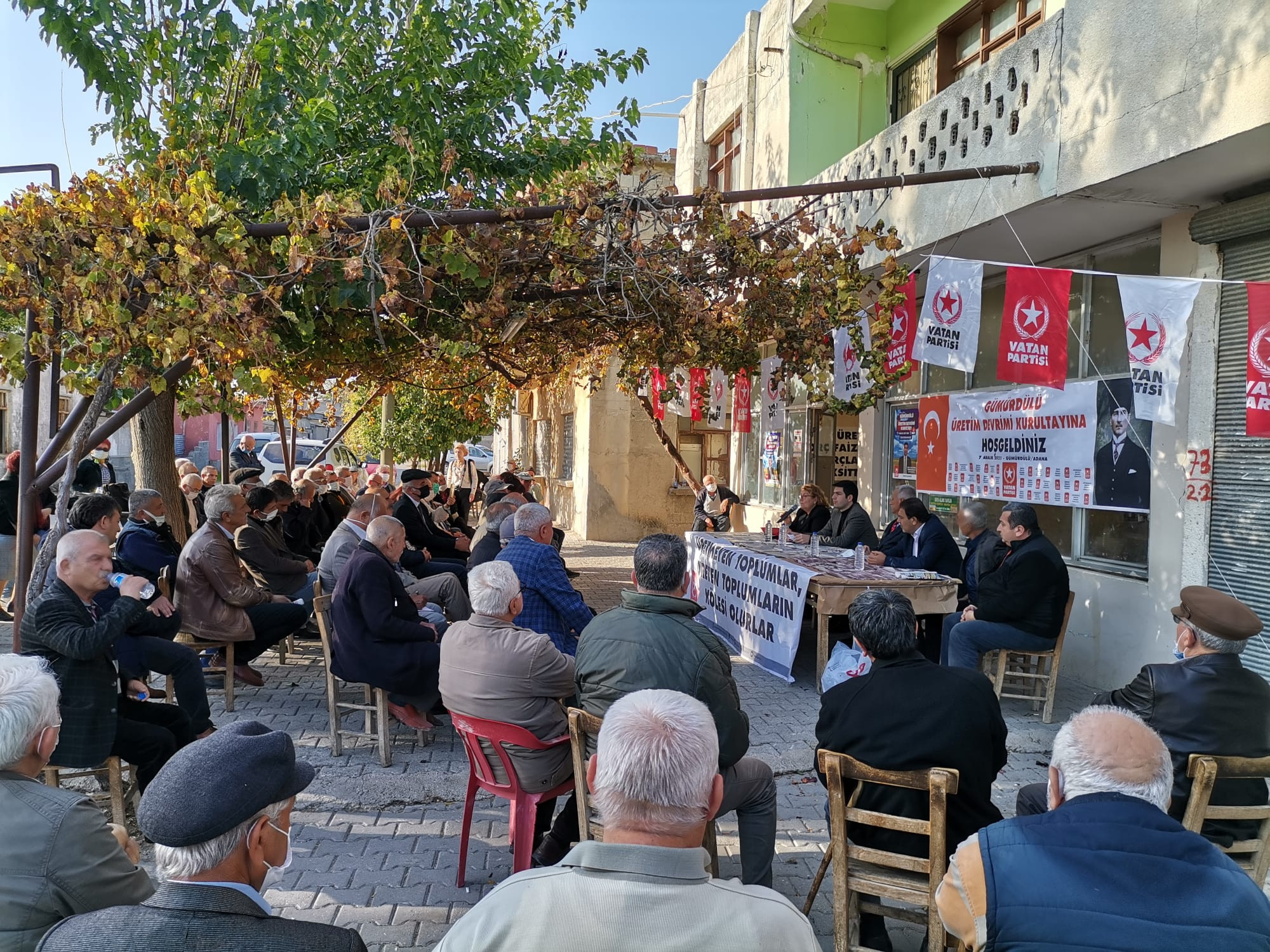 Vatan Partisi Genel Sekreteri Adana’da üreticilerle buluştu: Ekonomik Kurtuluş Savaşı’nın askerleri üreticilerdir - Resim: 2