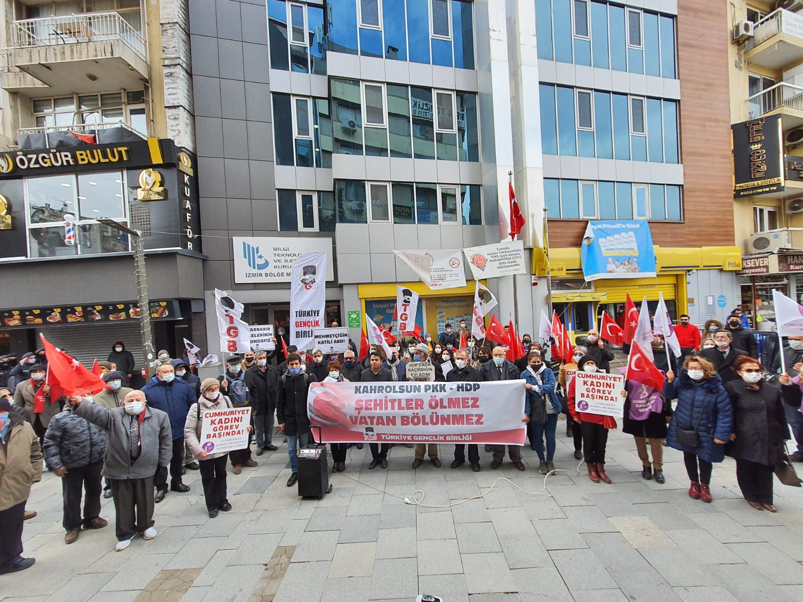 TGB’den tüm yurtta saygı duruşu: Kahrolsun PKK/HDP - Resim: 2