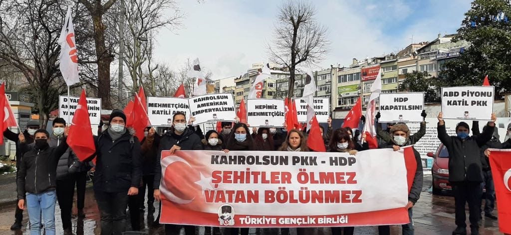 TGB’den tüm yurtta saygı duruşu: Kahrolsun PKK/HDP - Resim: 1