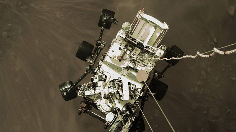 NASA Perseverance'tan gelen Mars'ın yakın çekim fotoğraflarını yayımladı - Resim: 1