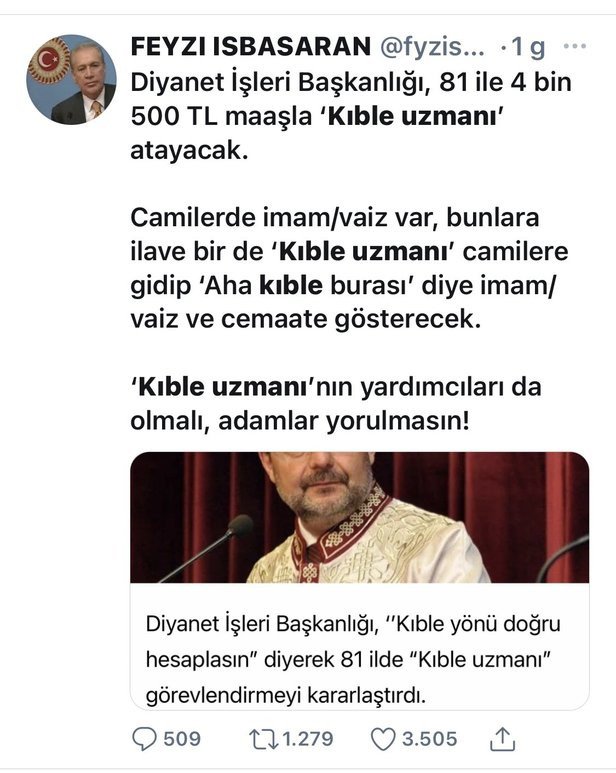 CHP ve İYİ Partililerin 'Kıble Uzmanı' iddiasını Diyanet yalanladı - Resim: 5