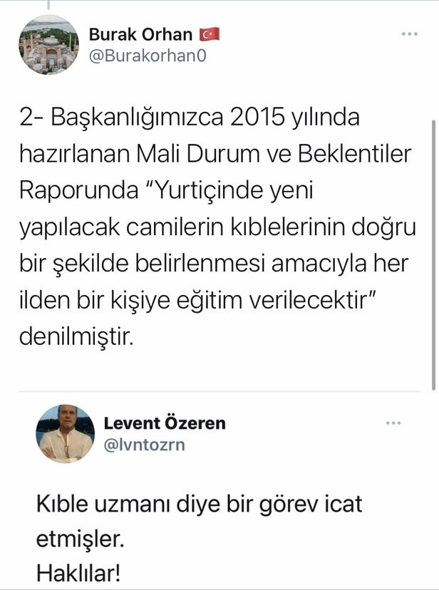 CHP ve İYİ Partililerin 'Kıble Uzmanı' iddiasını Diyanet yalanladı - Resim: 2