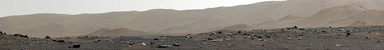 Perseverance keşif aracı Mars'taki iniş bölgesinin panoramasını kayda aldı - Resim: 1