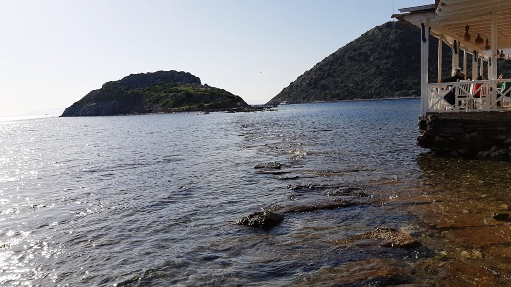 Sular çekildi Bodrum'da tarihi kral yolu ortaya çıktı - Resim: 2