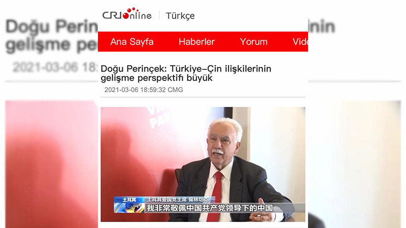 Doğu Perinçek CRI’ın sorularını yanıtladı - Resim: 1