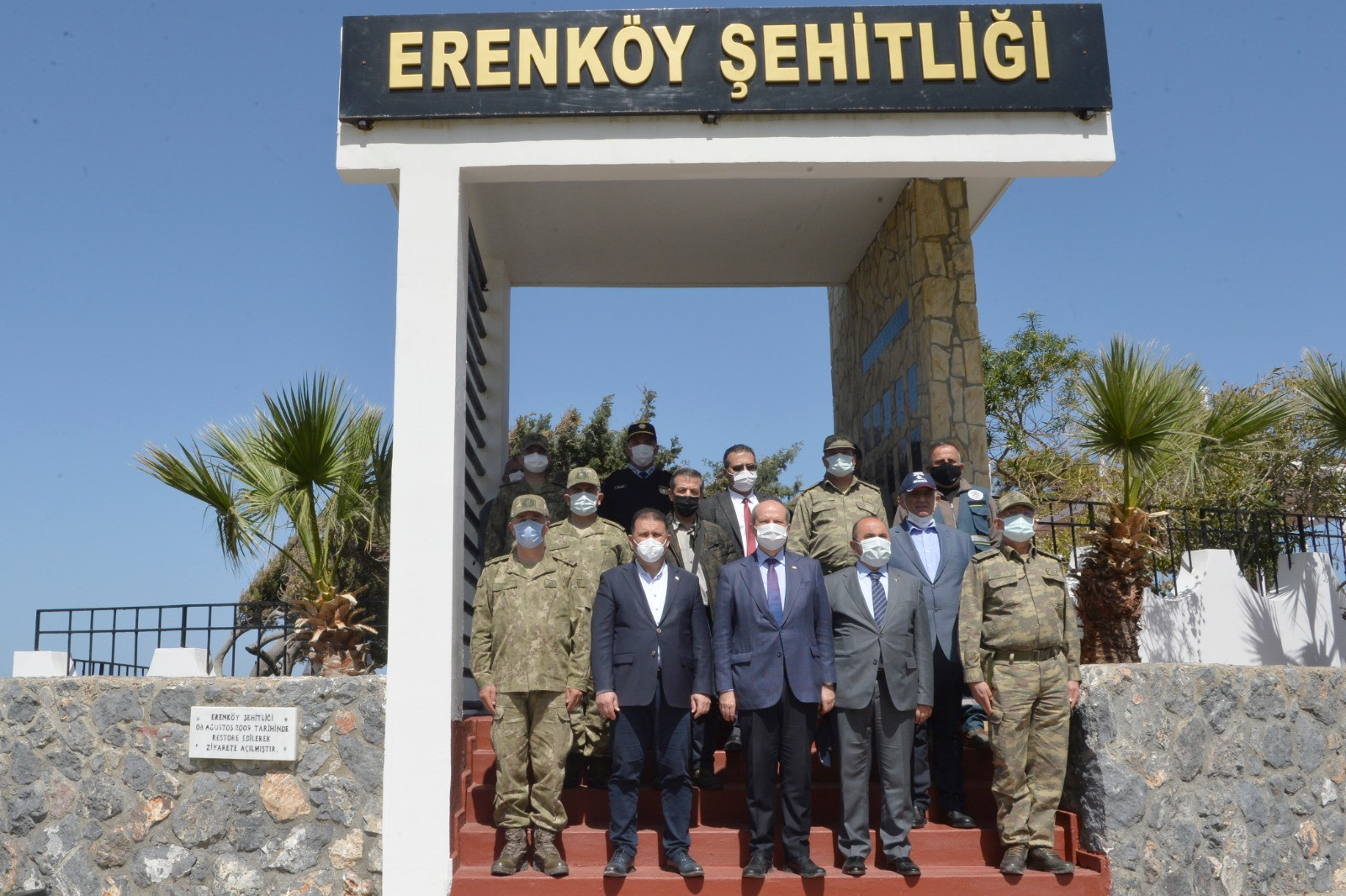 KKTC Cumhurbaşkanı Tatar, Osmanlı'nın Kıbrıs'ı fethi anısına 1571 fidan dikme etkinliğine katıldı - Resim: 1