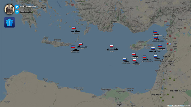 Rus Donanması'ndan Akdeniz çıkarması - Resim: 1