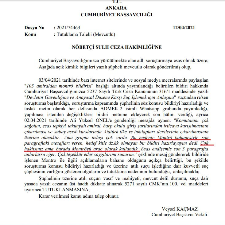 Bildiriyi yazan Ergun Mengi: Montrö'yü bahane yaptık - Resim: 1