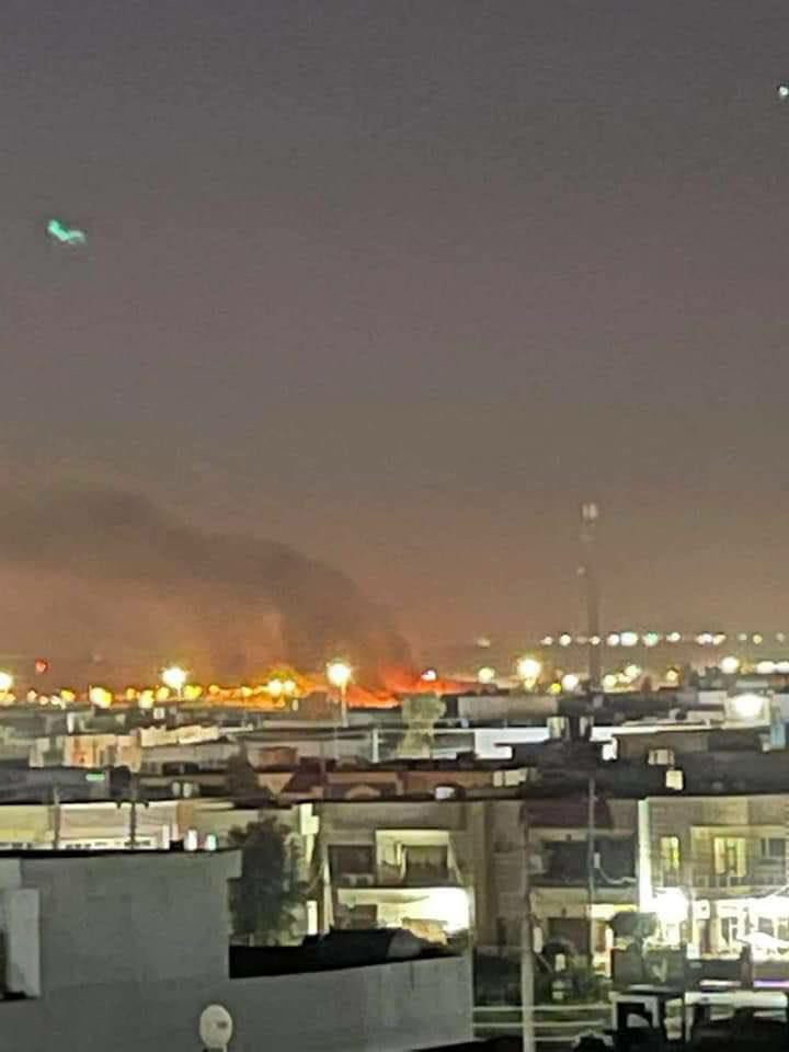 Erbil havalimanında bulunan ABD üssüne füze saldırısı - Resim: 1