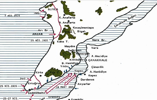 Çanakkale Savaşları’nda 25 Nisan’ın önemi ve Atatürk - Resim: 1