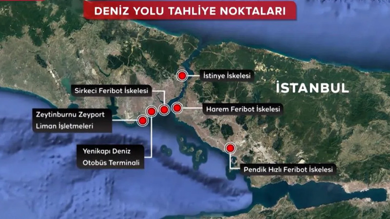 İstanbul depremi için hazırlık: Şehirden ayrılmak isteyen depremzedelerin tahliyesi planlandı - Resim: 1