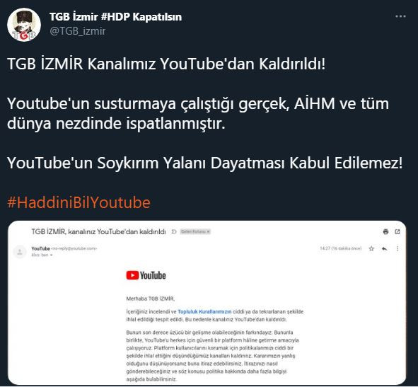 Youtube’un 'soykırım' dayatmasına tepki yağdı - Resim: 3