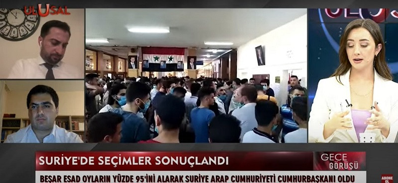 Öncü Gençlik'ten Esad'ın Seçim Zaferine Selam - Resim: 1