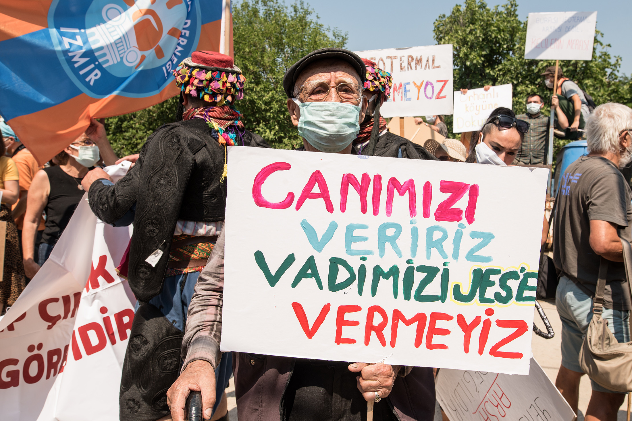 Binlerce yıllık geçim kaynağı tehlikede: Jeotermale karşı davullu zurnalı eylem - Resim: 1