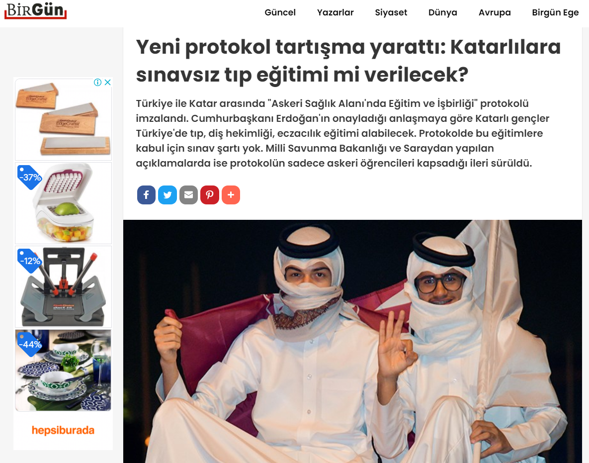 İşte 'Katarlı öğrencilere Türkiye'de sınavsız tıp eğitimi' yalanı böyle yayıldı - Resim: 6
