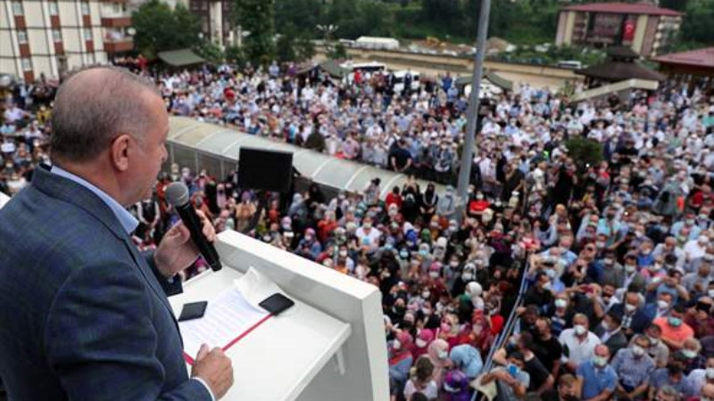 Cumhurbaşkanı Erdoğan: Sel felaketinden etkilenenler için 550 konut inşa edeceğiz - Resim: 1