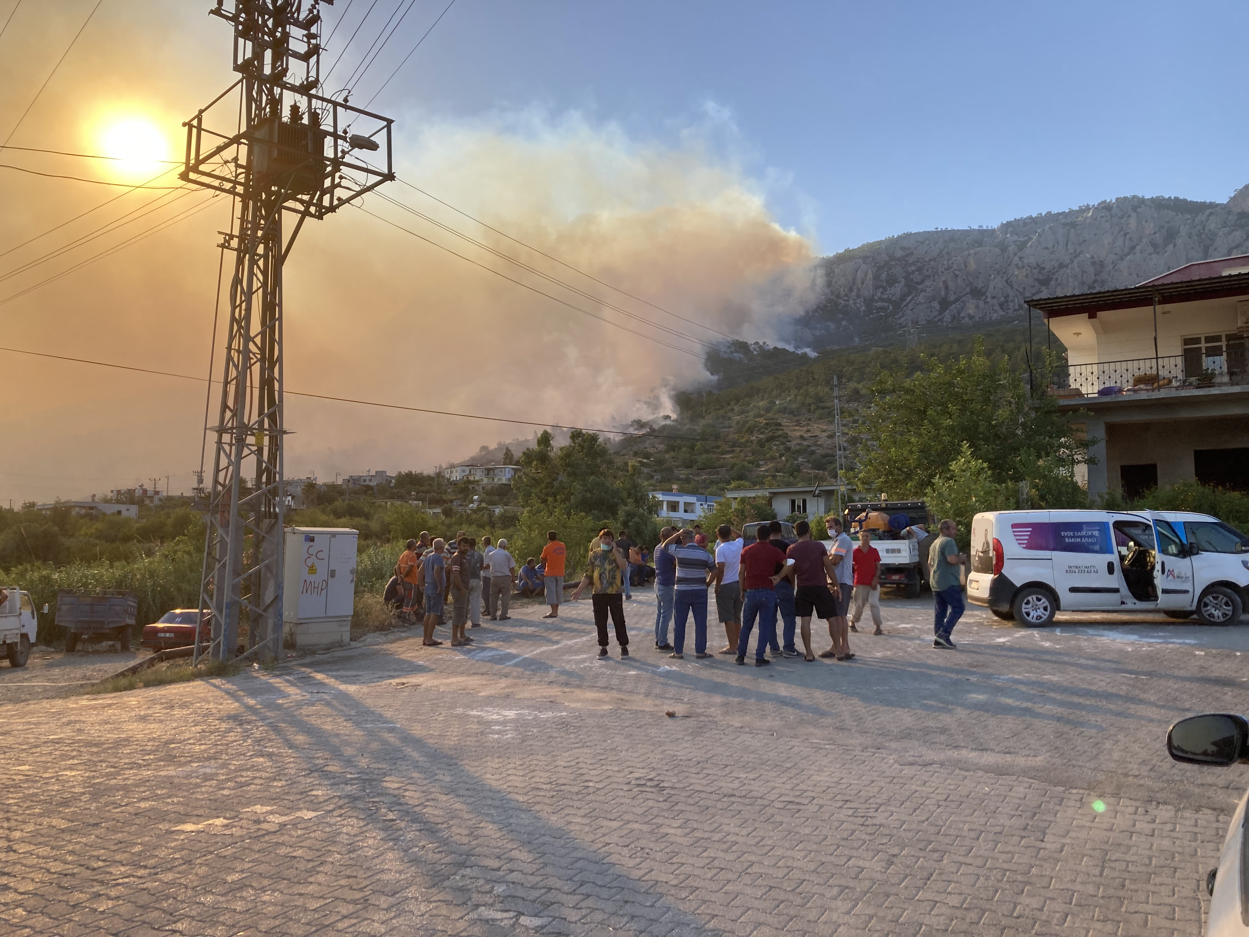 Mersin'de orman yangını - Resim: 2