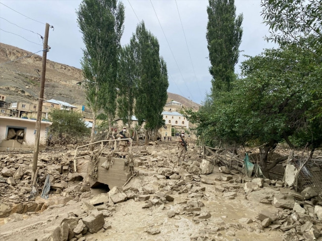 Van'ın Başkale ilçesinde sel - Resim: 1