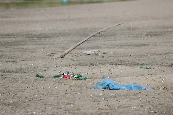 Meriç Nehri'ne atılan çöpler gün yüzüne çıktı - Resim: 2
