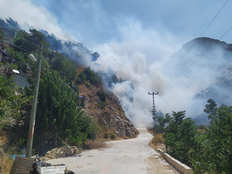 Hatay'da çıkan yangın kontrol altına alındı - Resim: 1