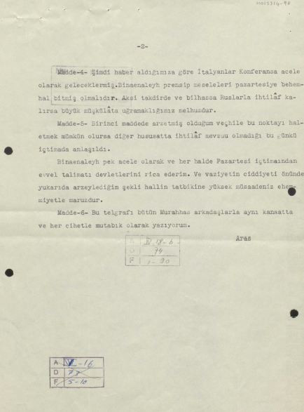 Montrö meydan muharebesi: Diplomasi savaşı - Resim: 5