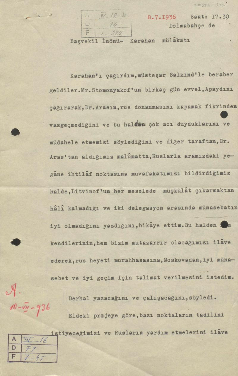Atatürk'ten Montrö telgrafı: İtaat etmeyen donanmayı batırırız! - Resim: 2