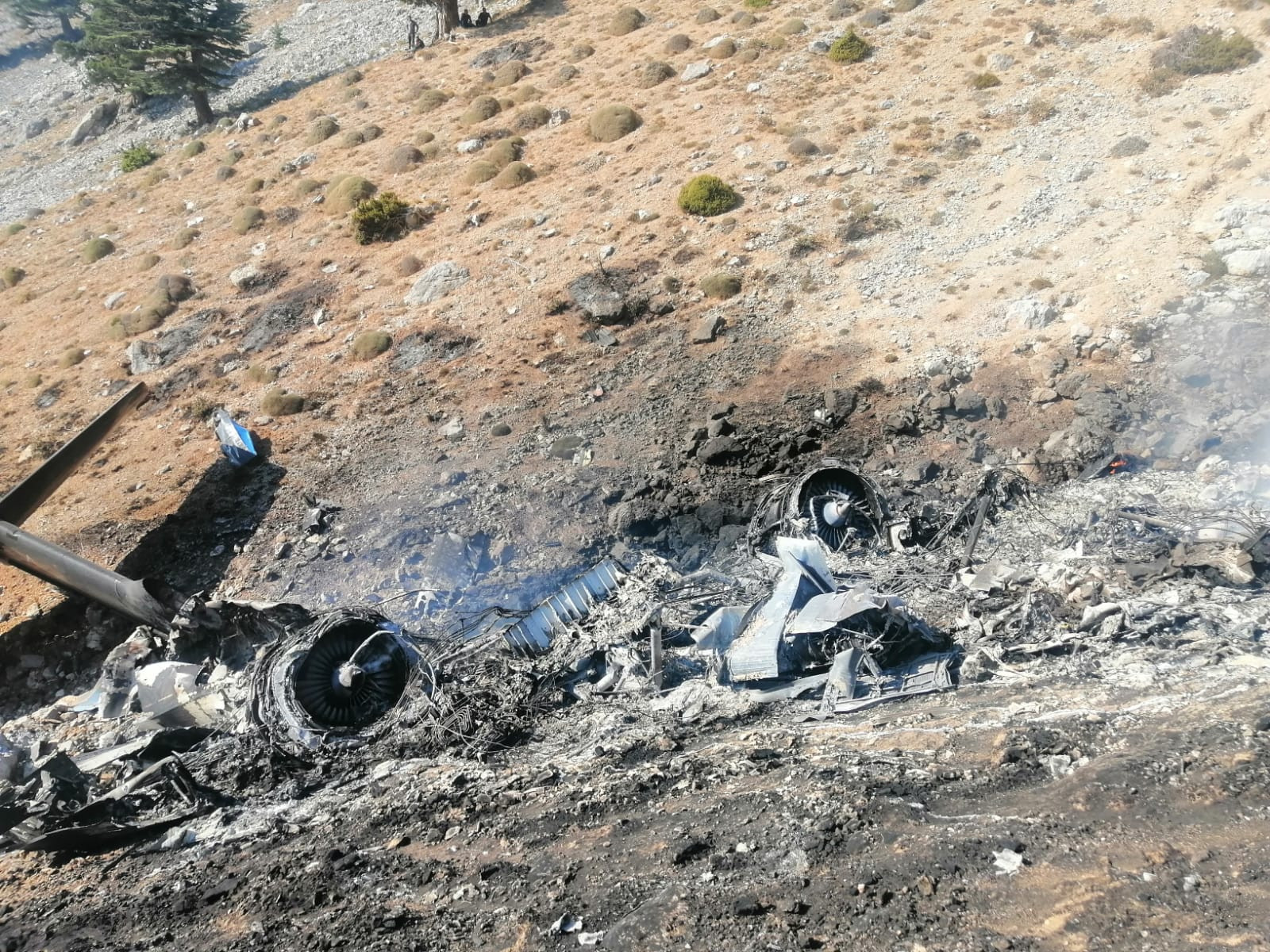 Kahramanmaraş'ta yangın söndürme uçağı düştü - Resim: 2