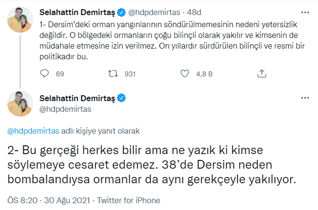 Selahattin Demirtaş Atatürk'ü hedef aldı - Resim: 1