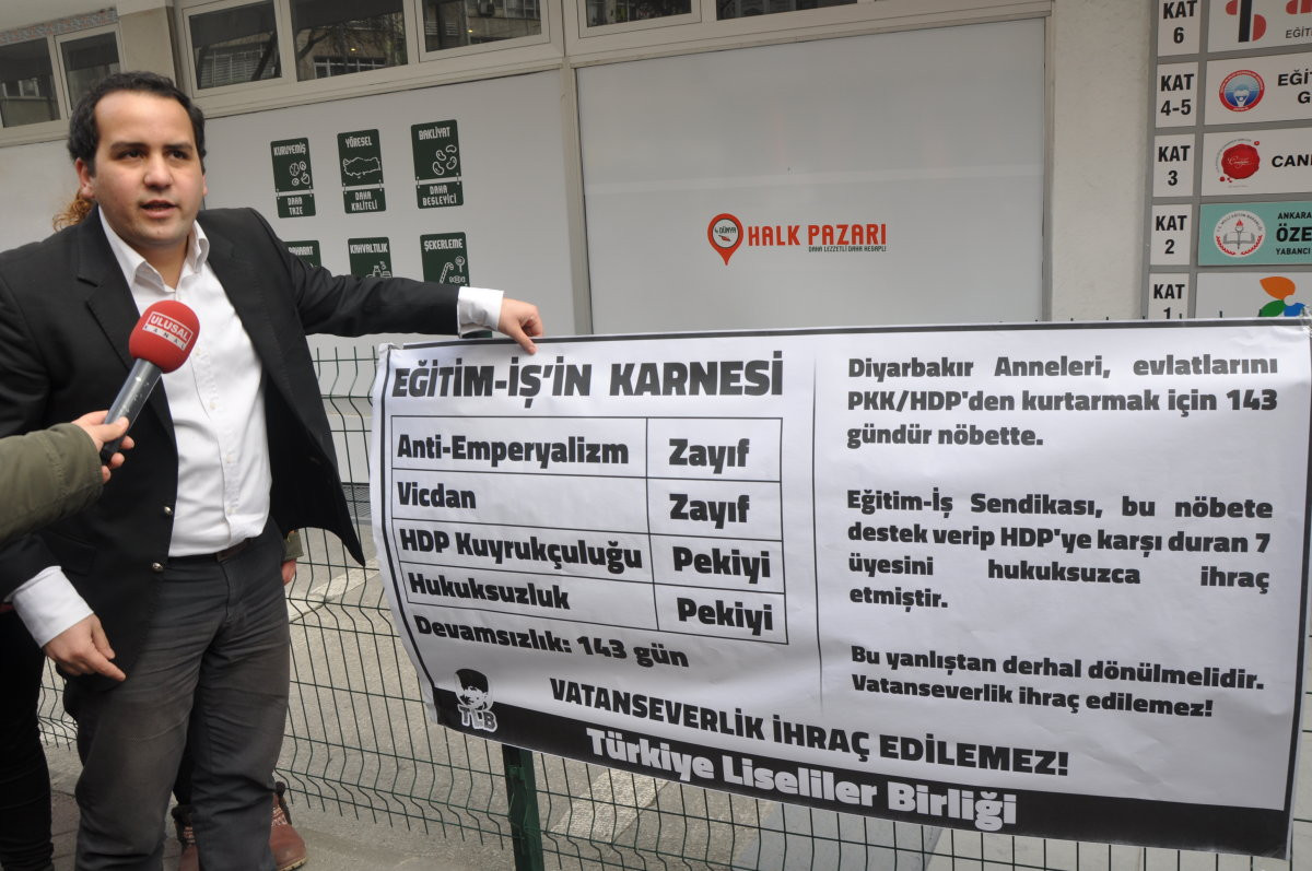 Eğitim-İş'e TGB'den tepki: HDP/PKK ile kader birliği yapıyorlar - Resim: 1